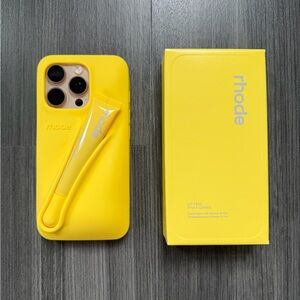 Rhode 16 Pro Summer Lip Case Lemontini Yellow